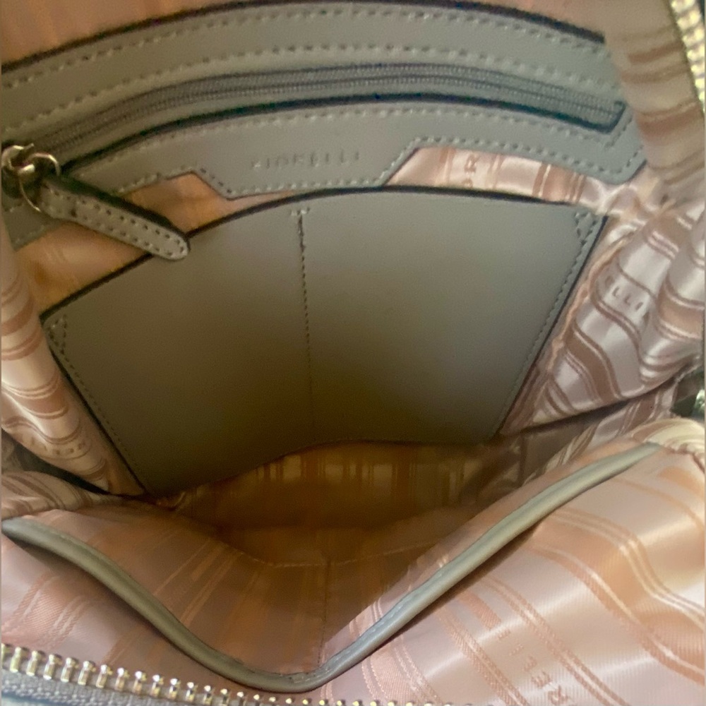 Giorgio Fiorelli Anouk Backpack, Adjustable Backpack with Grab-Handle Gray-Slate - Picture 8 of 12